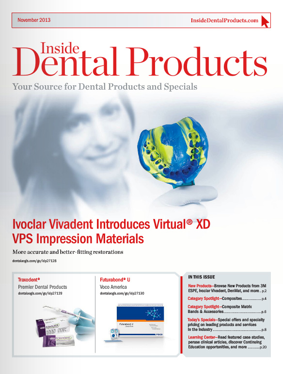 Inside Dental Products November 2013 Cover