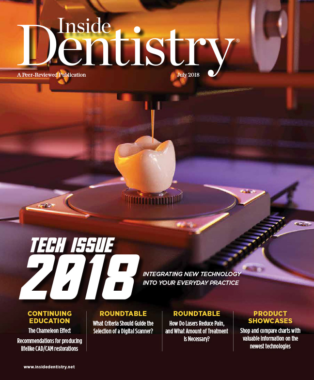 Inside Dentistry July 2018 Cover