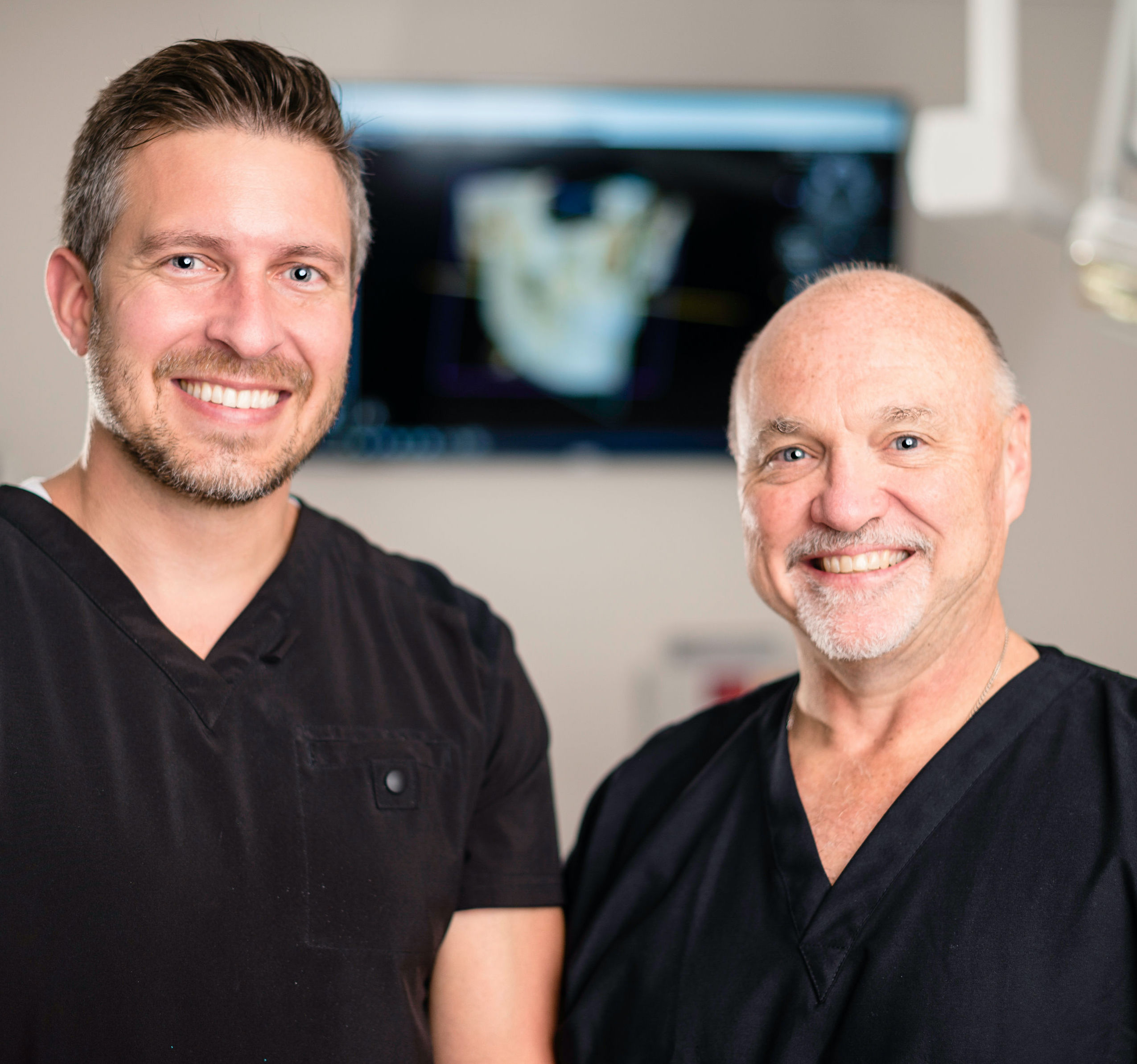 Andrew Johnson, DDS, MDS, CDT, FACP; and Scotty Bolding, DDS, MS Headshot